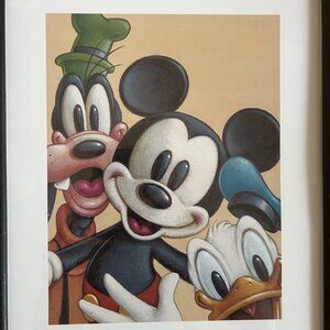 Framed Disney Art